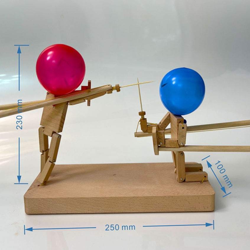 Dimensions des marionnettes PopDuel