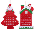 Calendrier de l'Avent en feutrine