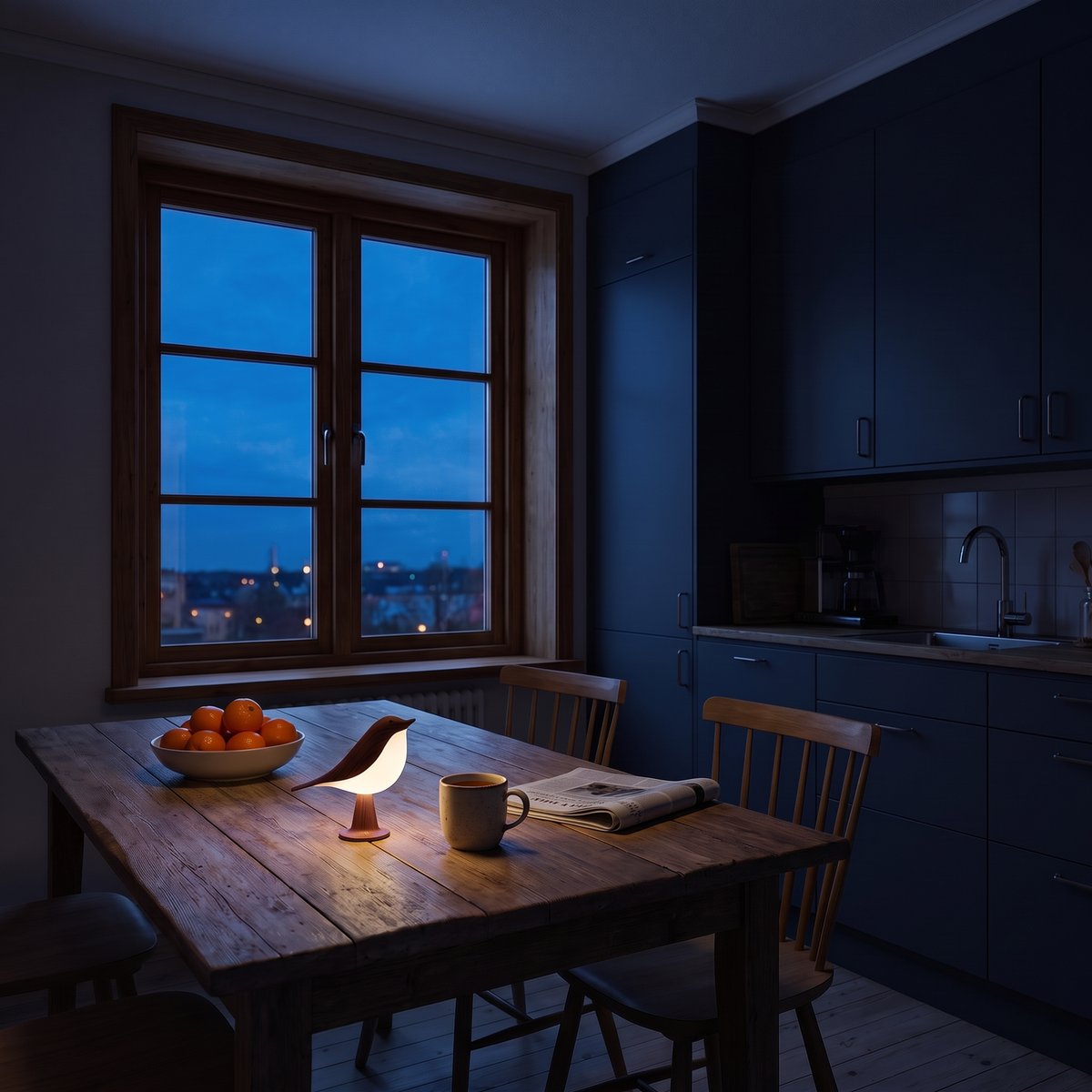 Section 2 - 17h il fait déjà nuit (cuisine)