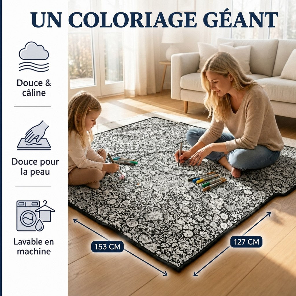 Coloriz : un coloriage géant de 153 × 127 cm