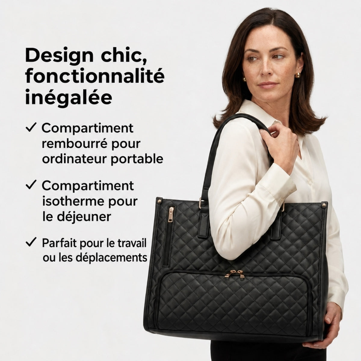 Un design chic, une praticité inégalée