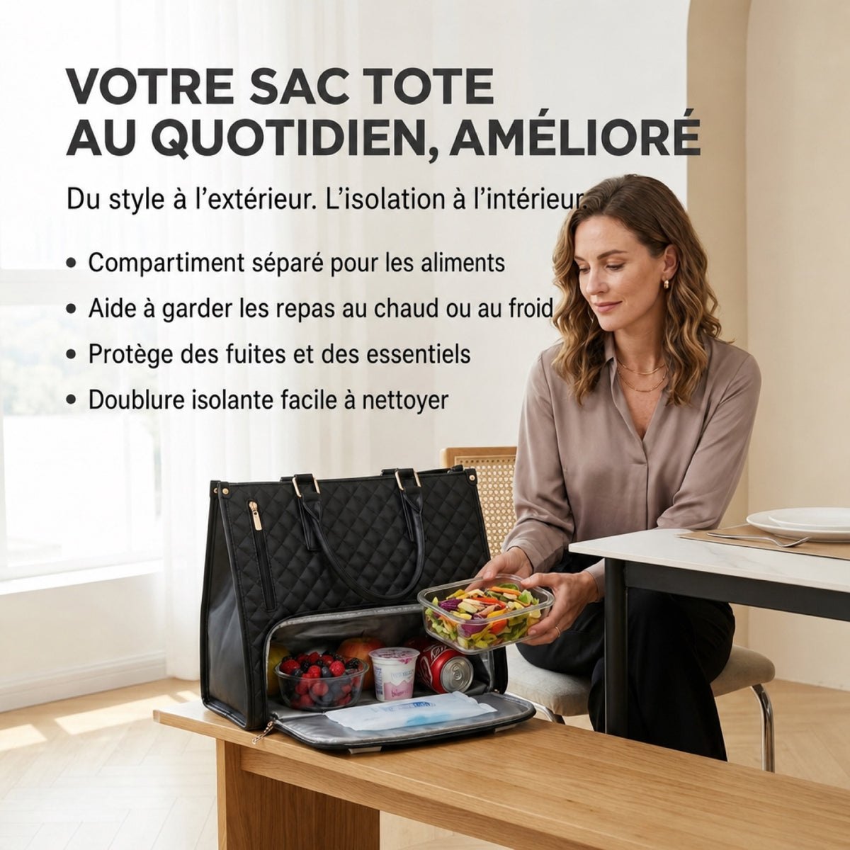 Votre sac du quotidien, en mieux